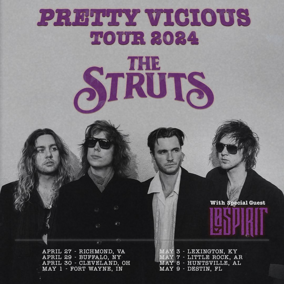 First leg of the Pretty Vicious Tour with Special Guest @iamLoSpirit on sale this Friday! Presale goes live Wednesday 10a local to Thurs with code VICIOUS. More dates to follow 👀 Watch this space!