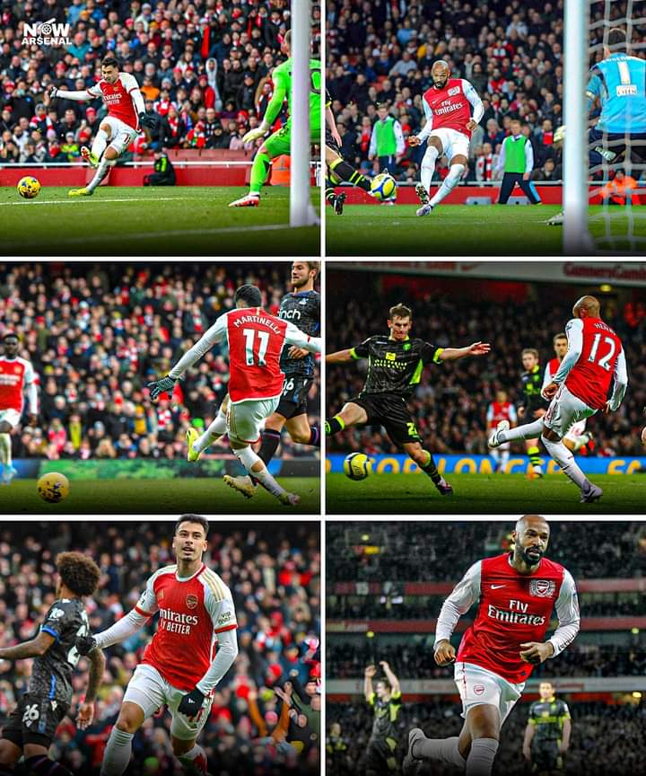 Gabriel martinel and Thiery henry
What a goal