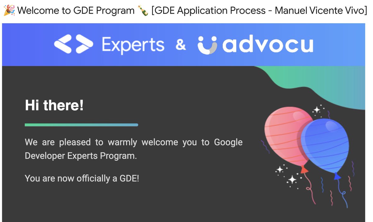 🎉 Exciting News! 🚀 Thrilled to announce that I am now a Google Developer Expert on Android! 🤖📱

Grateful for this opportunity to keep contributing to the Android community in a more meaningful way 🙌🔥 #GDE #AndroidDev