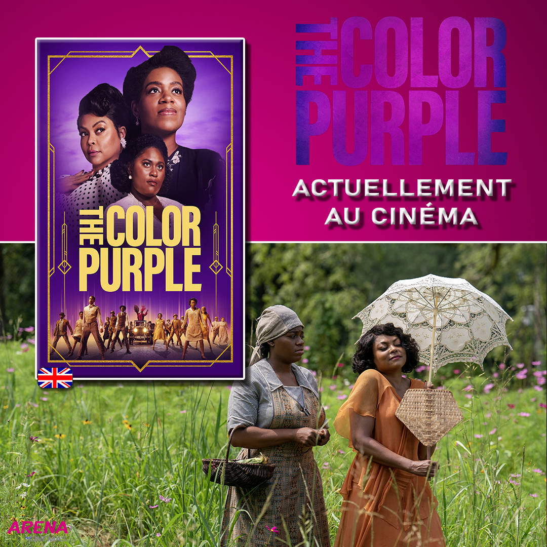 ArenaCinemasGE's tweet photo. Actuellement dans vos salles @ArenaCinemasGE !!

Tickets: https://t.co/Kt9tiUxi8M

#TheColorPurple #WarnerBros https://t.co/OdlTaEmokQ
