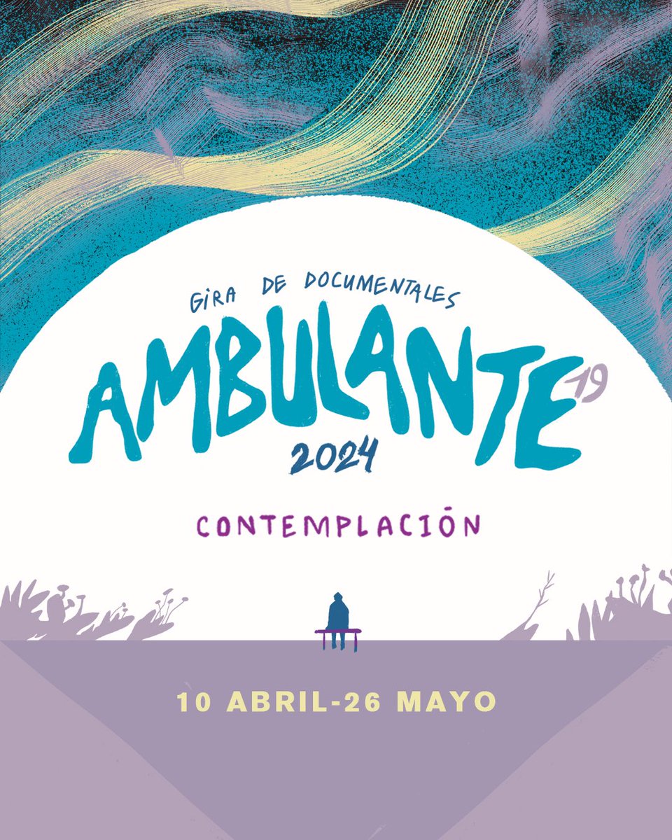 Ambulante's tweet photo. 💥💥💥 ¡Anunciamos la imagen y el tema de nuestra decimonovena edición:  Contemplación, una invitación a observar, escuchar y reflexionar! 🔥

La imagen estuvo a cargo del estudio mexicano de diseño y animación Casiopea. 👉🏽 https://t.co/IszMoQq3sN @diegoluna_ @GaelGarciaB https://t.co/MpE3pjNhq7