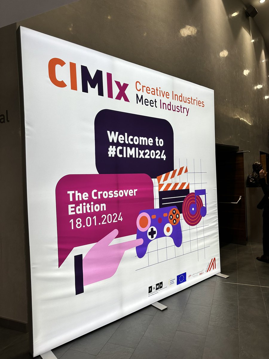 ampyre's tweet photo. We had a great time a the CIMIx in Vienna last week and will definitely come back next year. Also the new HQ7 studios are looking really promising for the future. :) #cimix2024 #hq7studios #creativeindustries https://t.co/LWDponYsFn