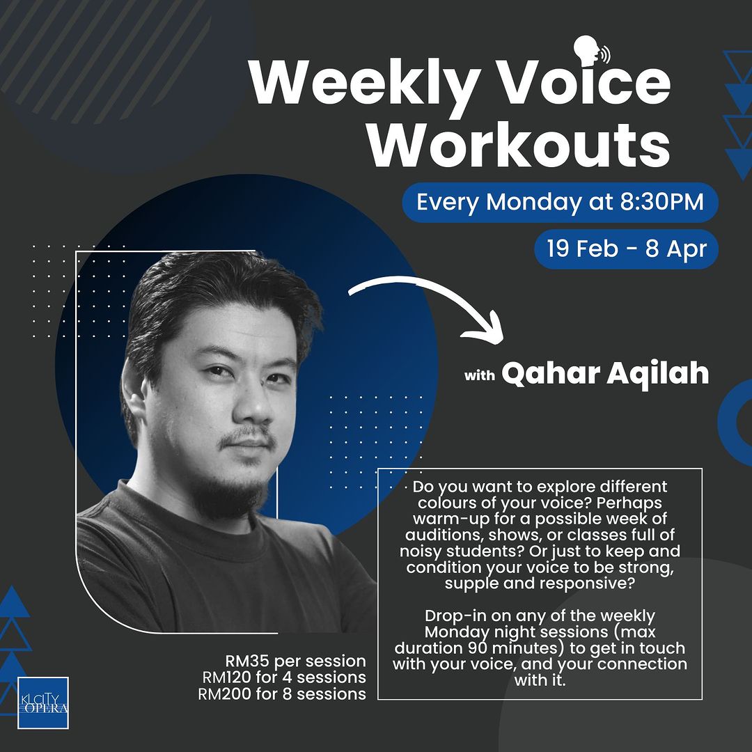 KeliQilah's tweet photo. Come warm-up your voice with me (I might squeeze in a workshop bit) every Monday starting Feb 19th for 8 sessions. You may email klcostudio@gmail.com
to RSVP or for any other related enquiries. If all else fails, just walk right into the KLCO studio and find me there! https://t.co/ciwksoC0cw