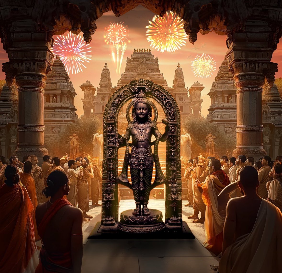 Vrushang_14's tweet photo. Jay Shree Ram🚩
#AyodhaRamMandir https://t.co/QgD0YoYe2u