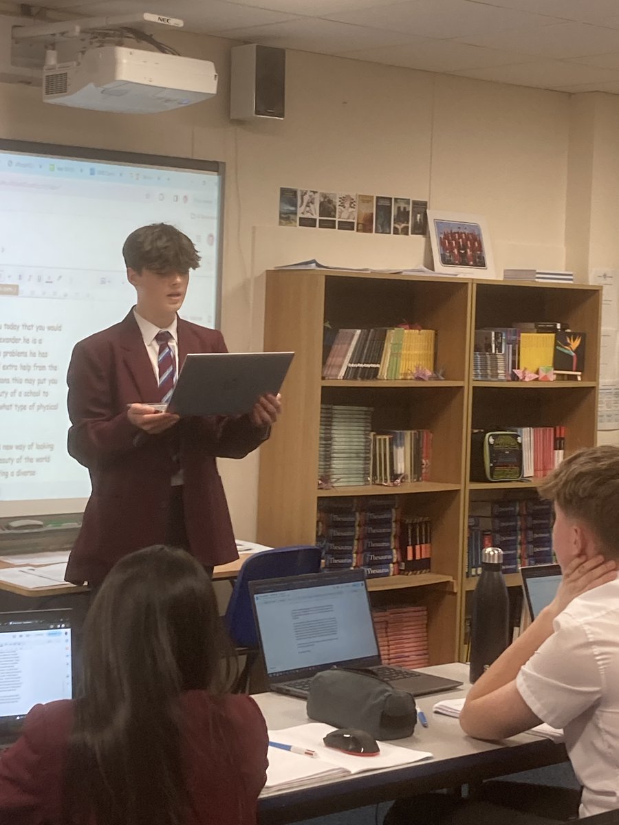 Year 9 showing off their persuasive skills in English. Great job! #SGSEnglish #SGSSenior #SGSDifference