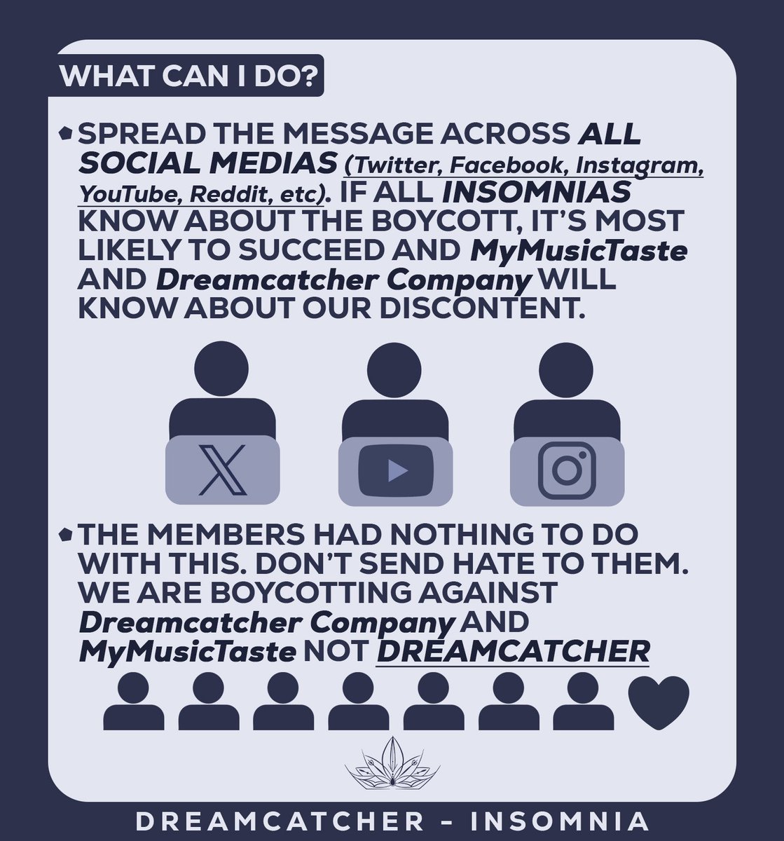 deukaertan's tweet photo. don't buy it.
#드림캐쳐 #Dreamcatcher @DC_FANSTAFF #boycottmmt https://t.co/jDb0zoW8iG