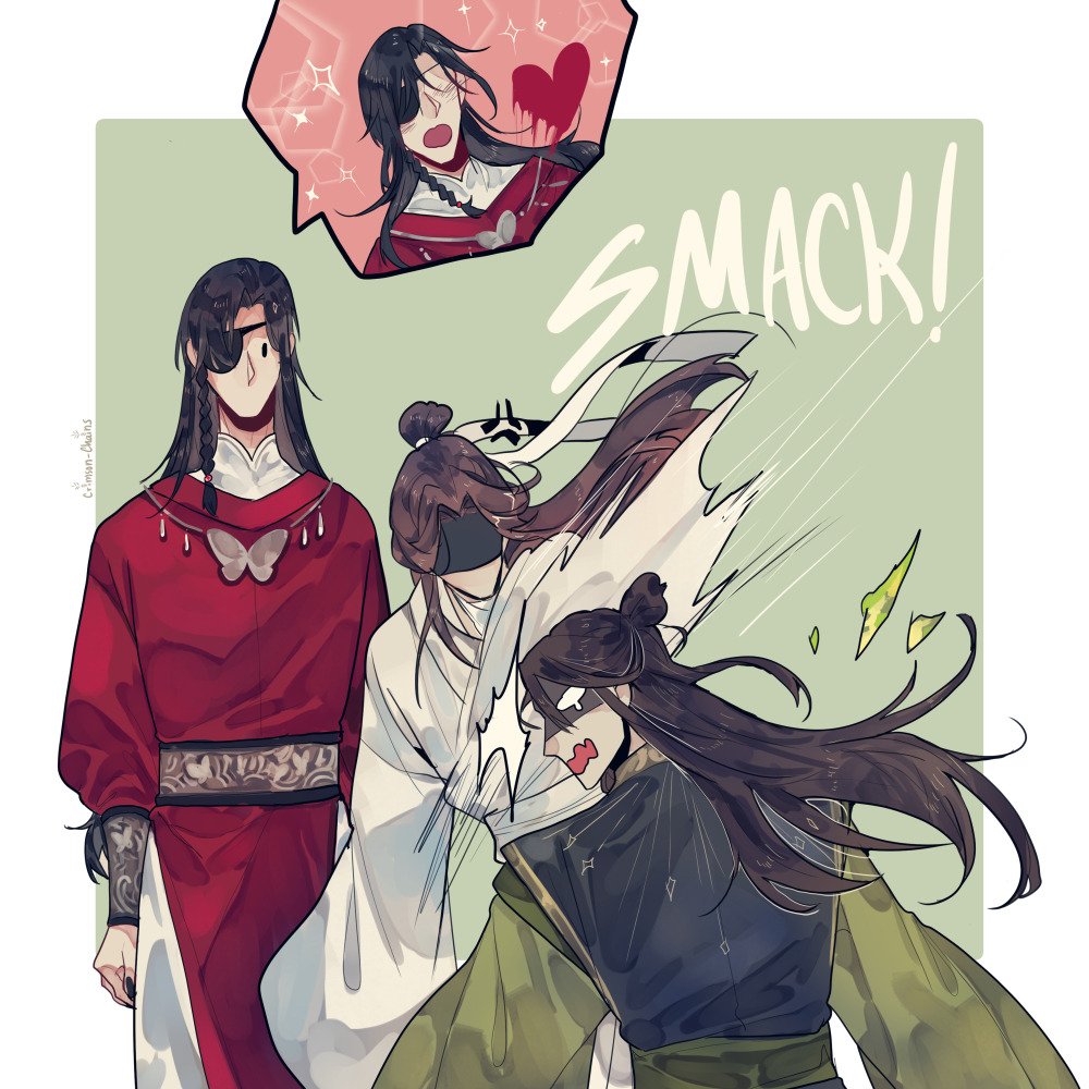 Xie Lian is very patient, but, even that has its limits! XD

#Tgcf #hualian