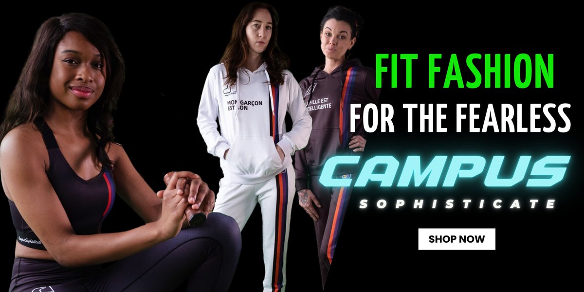 Crush it all day, every way with Campus Sophisticate!
Stylish pieces for your next sweat sesh or campus stroll.
Tap bio to unleash your inner champion!
campussophisticate.com

#CampusSophisticate #StudentAthlete #FitFam #USAActivewear #GymToCoffeeShop #LevelUpYourLook