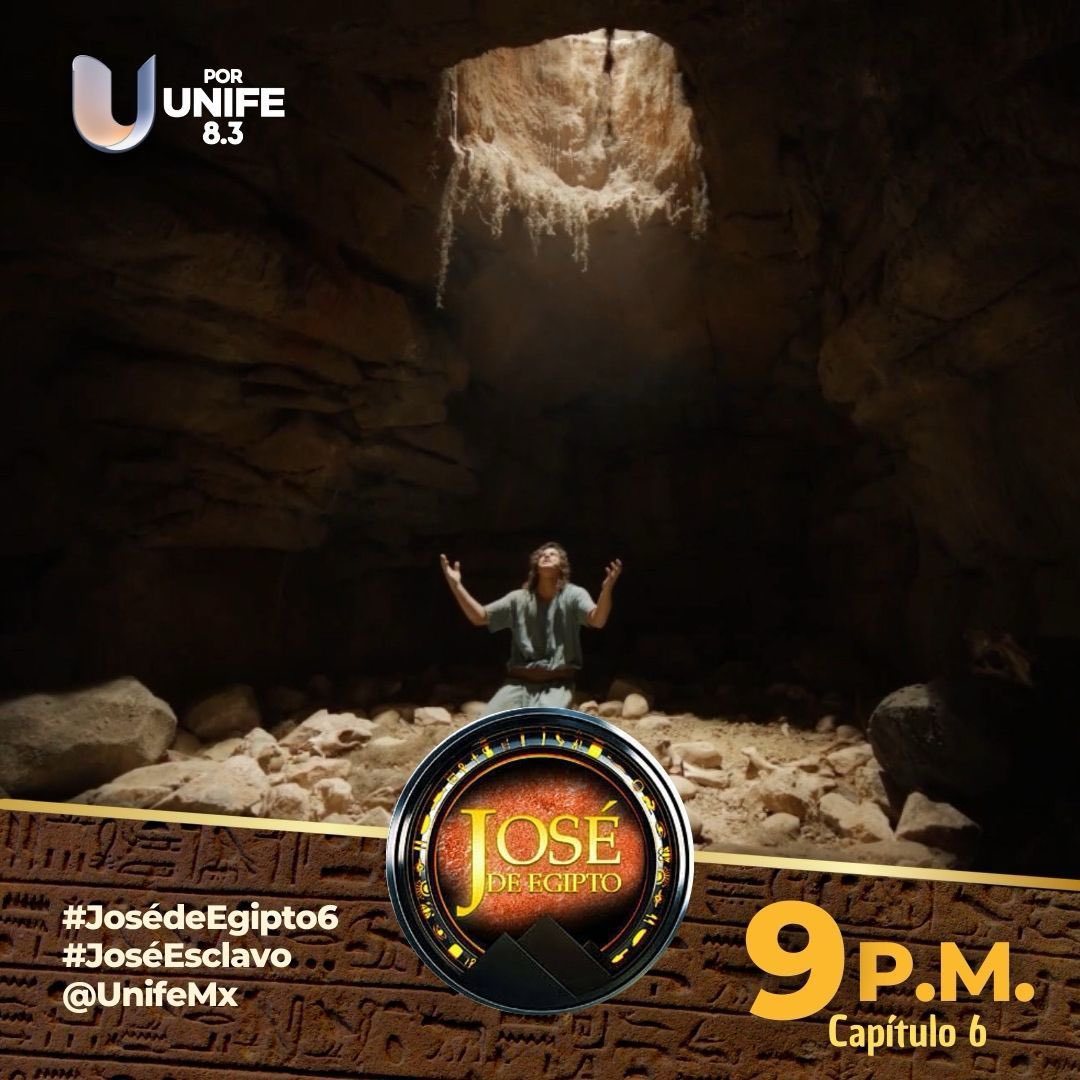 TiagoMx29's tweet photo. 👀🔥¿Listo para descubrir secretos ocultos? 🤫 No te desconectes de José de Egipto a las 9 p.m. por el canal 8.3 TV Abierta. 📺🔎 

#JosédeEgipto6 #JoséEsclavo @UnifeMx https://t.co/PCshVRlE1t