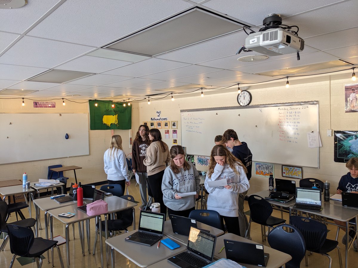 MrWagnerMHS's tweet photo. Again, I'm taking a page from @howie_hua and having my kids have a 3 minute conversation with others before taking an assessment.  They have great conversations and, hopefully, this eases their anxiety before they get started.
@MadeiraSchools @MadeiraHSPrin @g_bloomstrom https://t.co/VxCgXHVY05