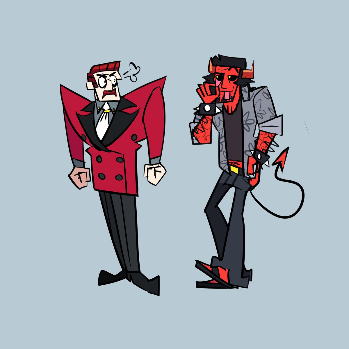 「My gaybos (they're the wrong way around 」|HPXのイラスト