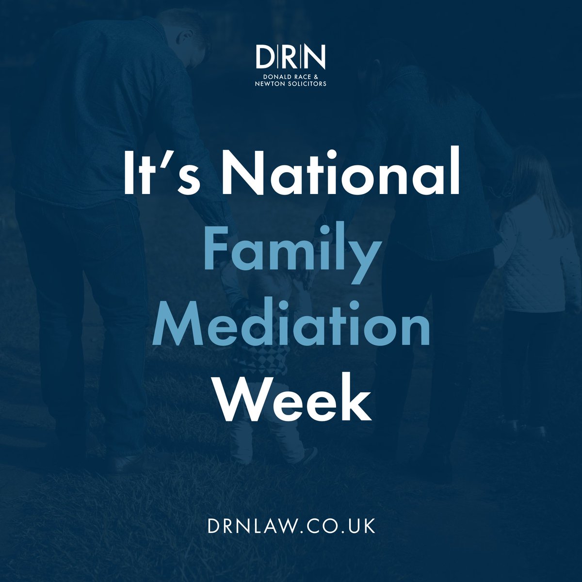 drnlaw's tweet photo. National Family Mediation Week! 🤝

Family mediation is a way of sorting any differences between you and your ex-partner, with the help of a third person who won't take sides. 

We have a dedicated team of Family Law solicitors  📞 01282 433241  👉 https://t.co/O57PK31P9v https://t.co/D9yIJznszy