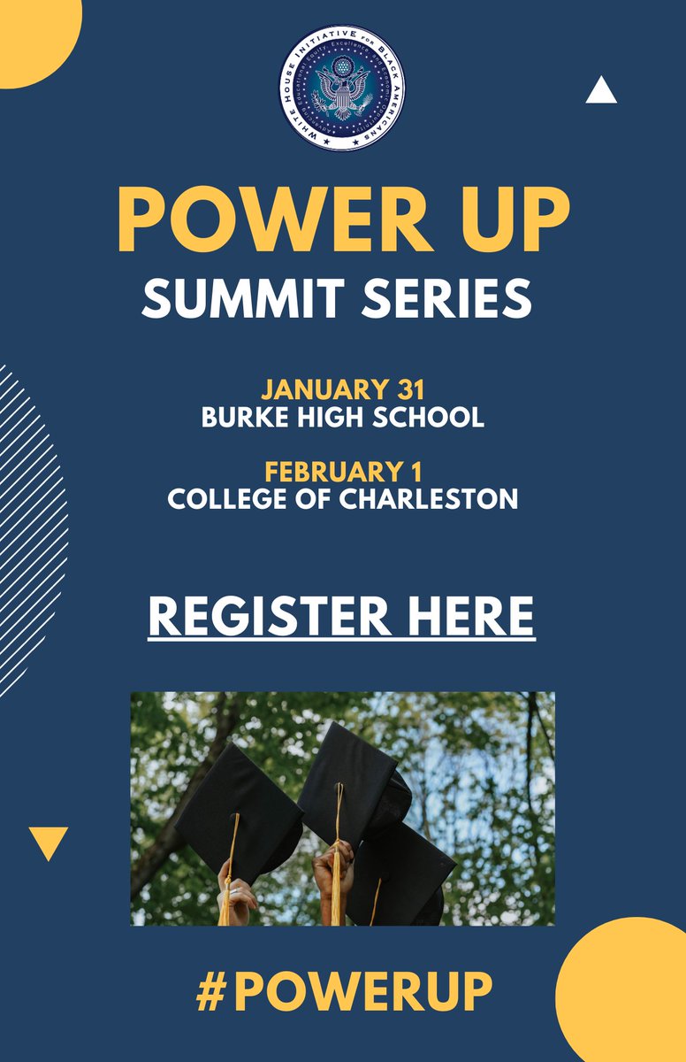 Join us in Charleston, SC Jan. 31 - Feb.1 for Power Up - a summit series conference focused on advancing educational equity and economic opportunity for Black Americans. Register now – cvent.me/lMZ7omExplore #PowerUpSC #PowerUpConference