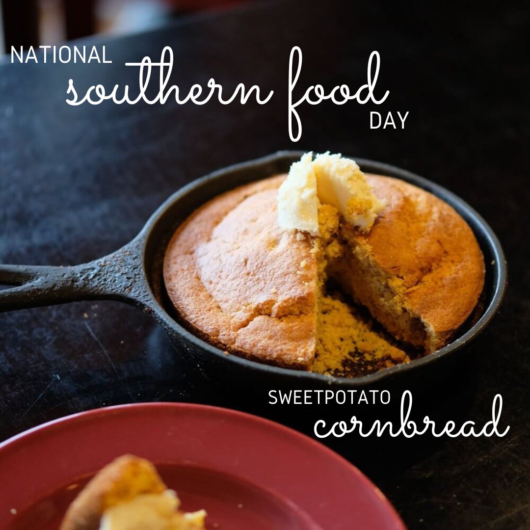 Happy National Southern Food Day, y'all! Today, we're celebrating the soulful flavors of our roots with our SweetPotato Cornbread! 🍠  🌽🍞

ncsweetpotatoes.com/recipe/sweetpo…

#SweetPotatoEats #NCSweetPotatoes #Sweetpotatoes #sweetpotatocornbread #southernfoodday #cornbreadrecipe