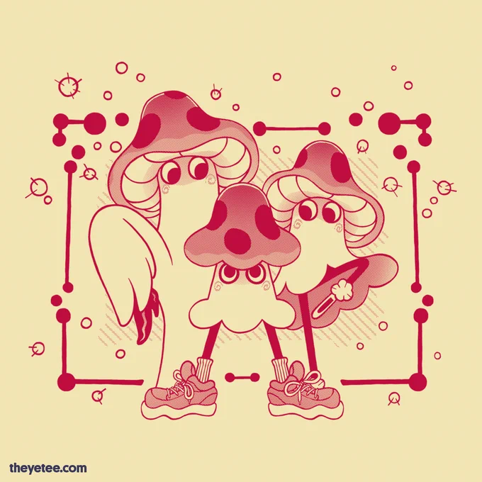 Guys like these can be found marching up and down the forest floor! Designed by  theyetee.com