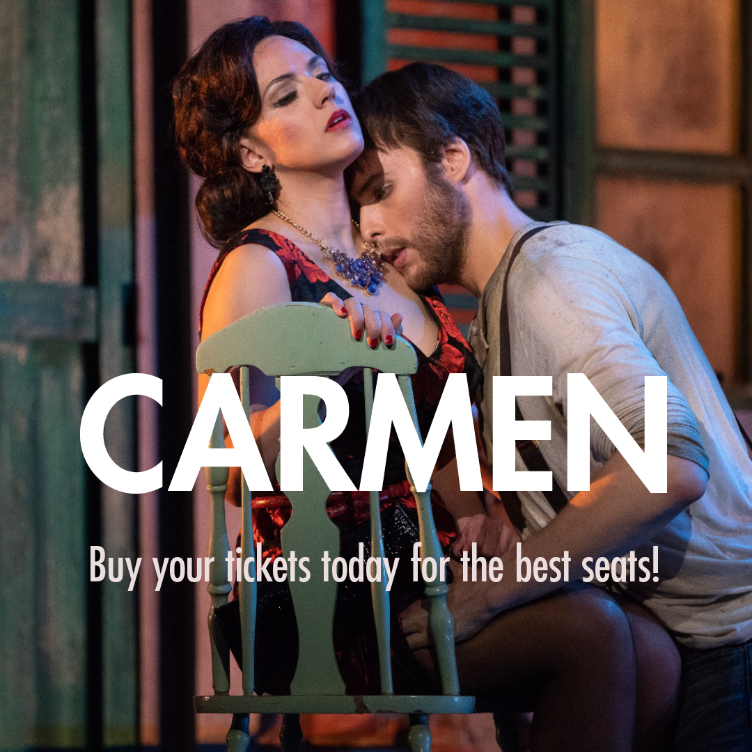 👏 Experience the opera EVERYONE is talking about! The stage is set for a night of passion and drama with CARMEN, live at the Queen Elizabeth Theatre April 27 to May 5. 🔥 Get your tickets before it's too late!

🎟️ Tickets available at: secure.vancouveropera.ca/events
