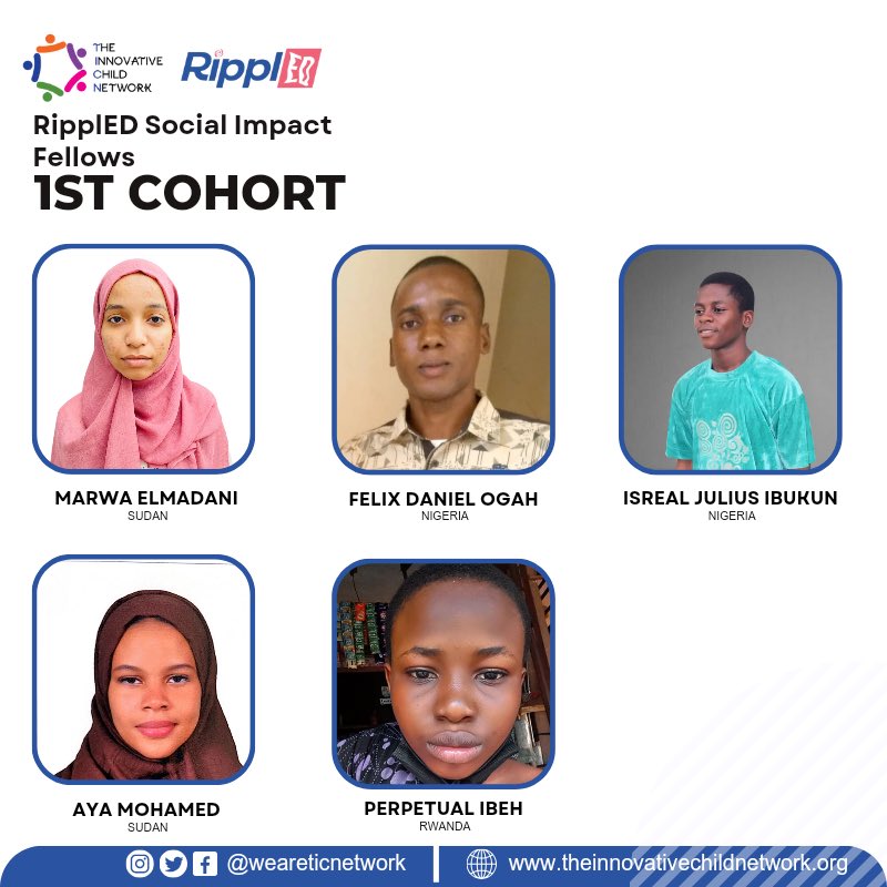ticnetworkhq's tweet photo. We are thrilled to share with you that our 20+ Emerging young SDG Champions have kick-started their 3-month journey in our RipplED Social Impact Program.

We can't wait to see the SDG solutions that our fellows will be creating at the end of the program.

#RipplED #TICNetwork https://t.co/bB1qPv6i3L