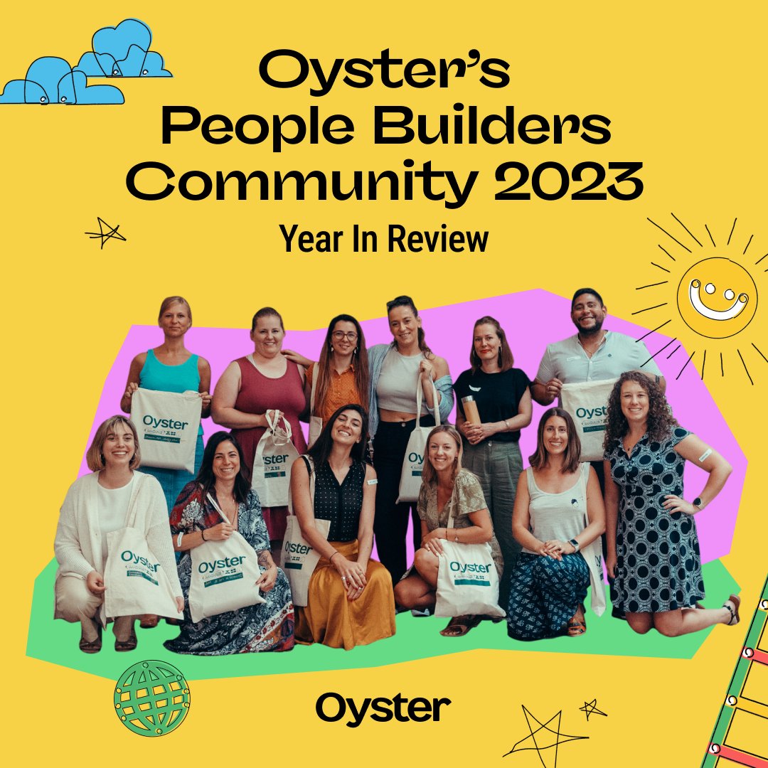 HeyOyster's tweet image. What a year 2023 was for People Builders, our #community that serves the needs of People professionals and leaders dedicated to building people-centric organizations in a fast-changing world of #distributedwork.