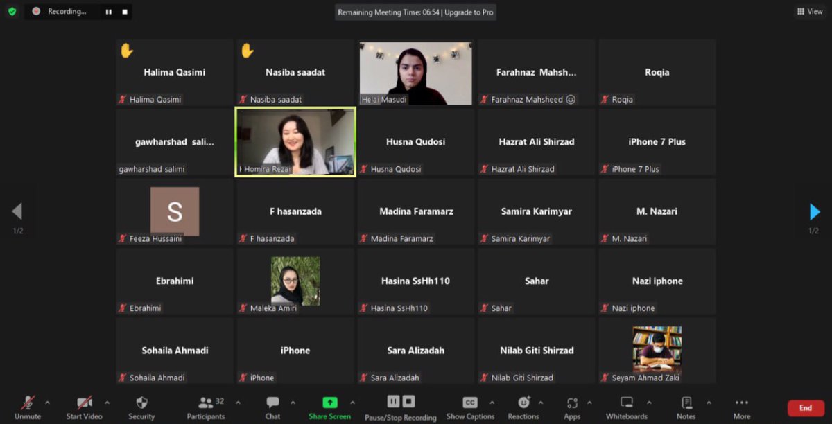 SpeakForCh23's tweet photo. Holding the "Success Talks" program with the presence of Dr. Homira Rezai @TheHomira on the "Speak For Change" platform.
#speakforchange #successtalks https://t.co/kYJYCMqhgN