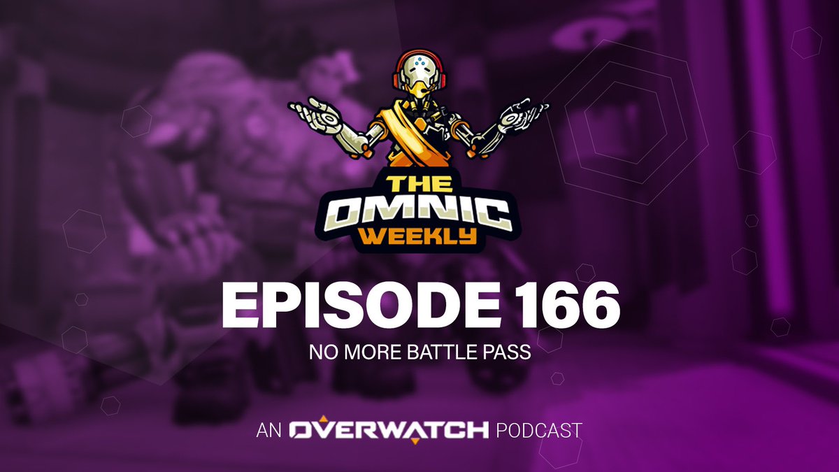 🔔 A new episode of the Omnic Weekly! 📺 The Omnic Weekly: Ep. 166 - No more Battle Pass We discuss the week’s news and what Overwatch 2 without a Battle Pass could look like! Listen now! Video version on YT and audio on Spotify, Apple, Google, and all other platforms.