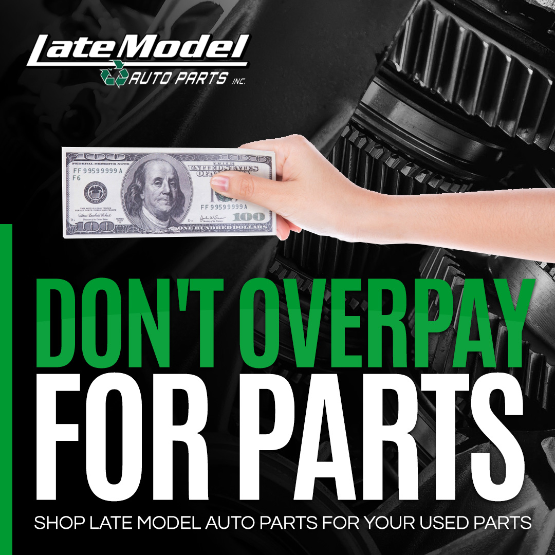 Whether you're a DIY enthusiast or a professional mechanic, we've got you covered. Don't miss out on this opportunity to save big and #ShopSmart Visit our website to explore our extensive inventory and experience the convenience that #LateModelAutoParts has to offer. #AutoParts
