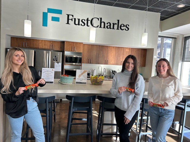 FustCharlesFirm's tweet photo. A Sweet Start to the Week! Today we kicked off our week of treats and surprises to get our team amped up for Busy Season! https://t.co/i6R3G2Boov