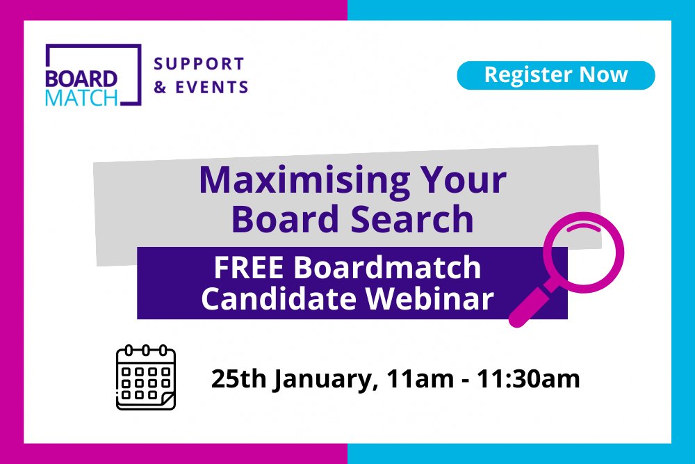 Seeking a charity board position but unsure where to start? This session has you covered! Gain practical insights to navigate the Boardmatch platform effectively and enhance your board search. Register for our free webinar on 25 January now: lnkd.in/ehKGF4Yf