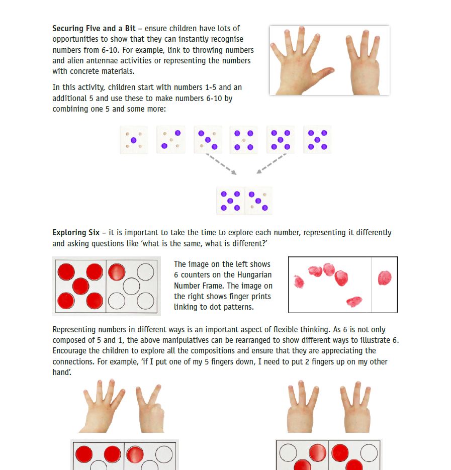 ATMMathematics's tweet photo. A Deep Sense of Number Starting with Dots, ''Lots of practical ideas with clear descriptions and illustrations that I could pick up and use immediately". EYFS, KS1 https://t.co/F5NeXHzLn6 https://t.co/tTKv91YZy0