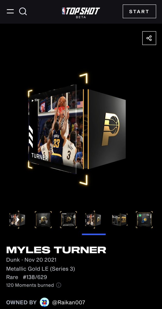 Raikan007's tweet photo. Say hello to my little friend 👀😊
MGLE are the pinnacle of the rare sets 💎😉 they are classy AF 😎

@nbatopshot #NBATopShot #NBATopShotThis #rareday https://t.co/X2HM2jn7j8