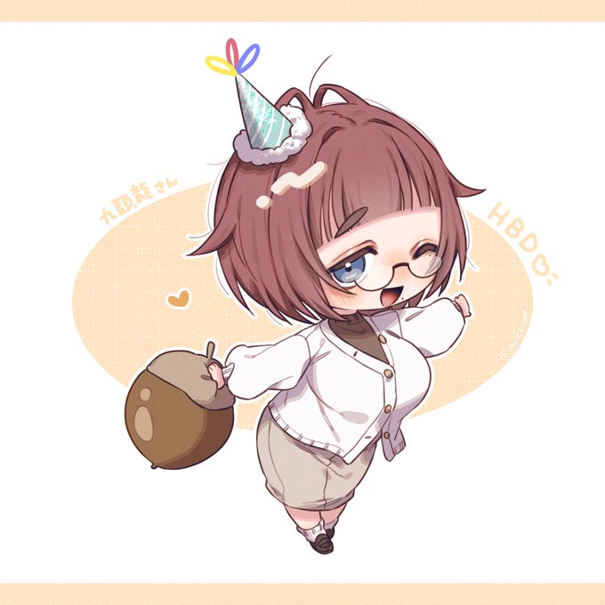 九頭龍さんお誕生日おめでとうございます!🐲💛🍰
少しずつ戻ってきてくださってすごく嬉しいです……🫶
これからも楽しくのんびり活動してくださるととってもとっても幸せ!!
素敵な誕生日と一年になりますように🎂 