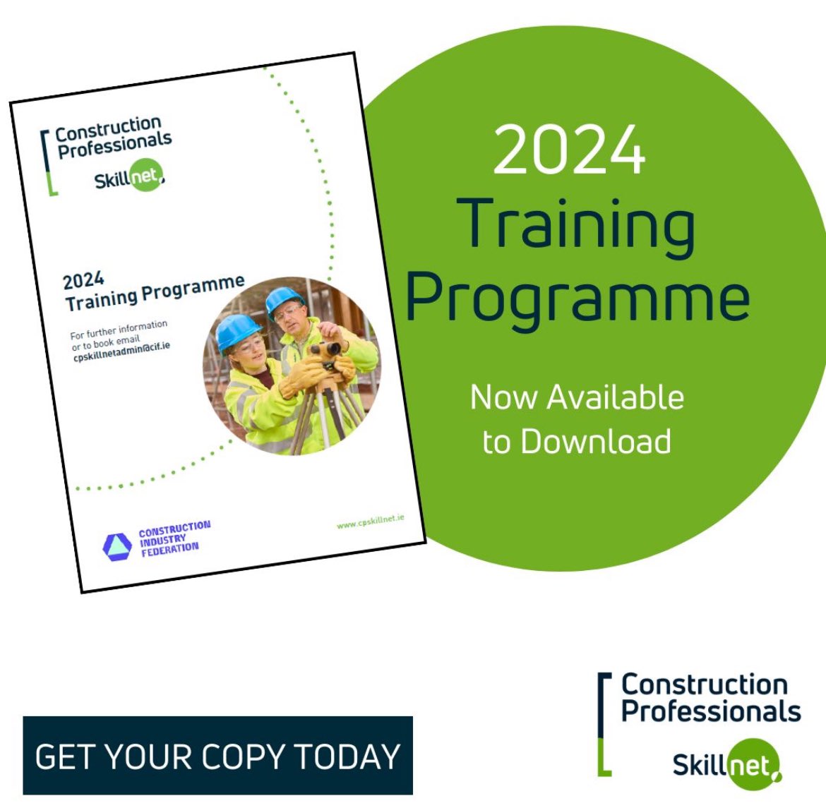 CPSkillnet's tweet image. 📅 Start booking career development for your team for 2024! 

Our 2024 Training Programme is now available to download, simply click here: cpskillnet.ie/news/2024-trai…

#courses #2024planning #careerdevelopment #skillnet #HR #traininganddevelopment