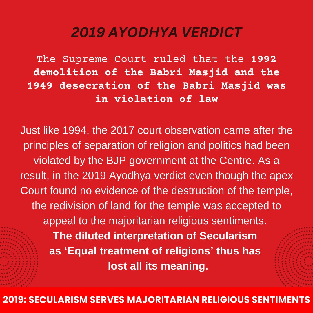 bmm_tweets's tweet photo. The complete merger of Religion, Politics, State and Judiciary and the complete end of the term. Only remembering it in its true essence, the society can progress forward. Religion is a personal issue and doesn't take precedence over the State. https://t.co/FIk40b1bm5