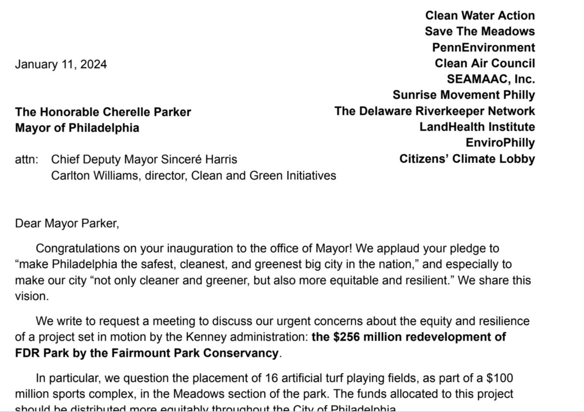 Save The Meadows - FDR Park, Philadelphia tweet media