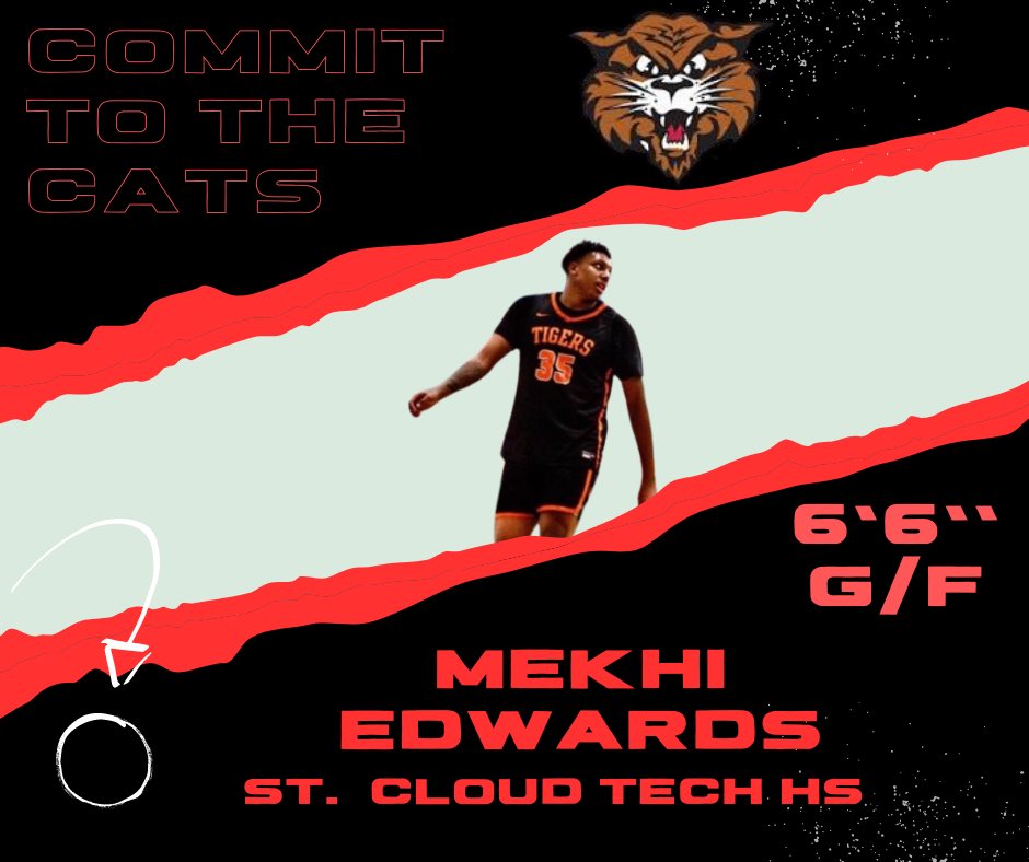 Second Commit:

Name: Mekhi Edwards (@Mehki11Edwards)

Height: 6’6
School: St. Cloud Tech HS (MN) <a href="/TechTigerBB/">TechTigerBB</a>