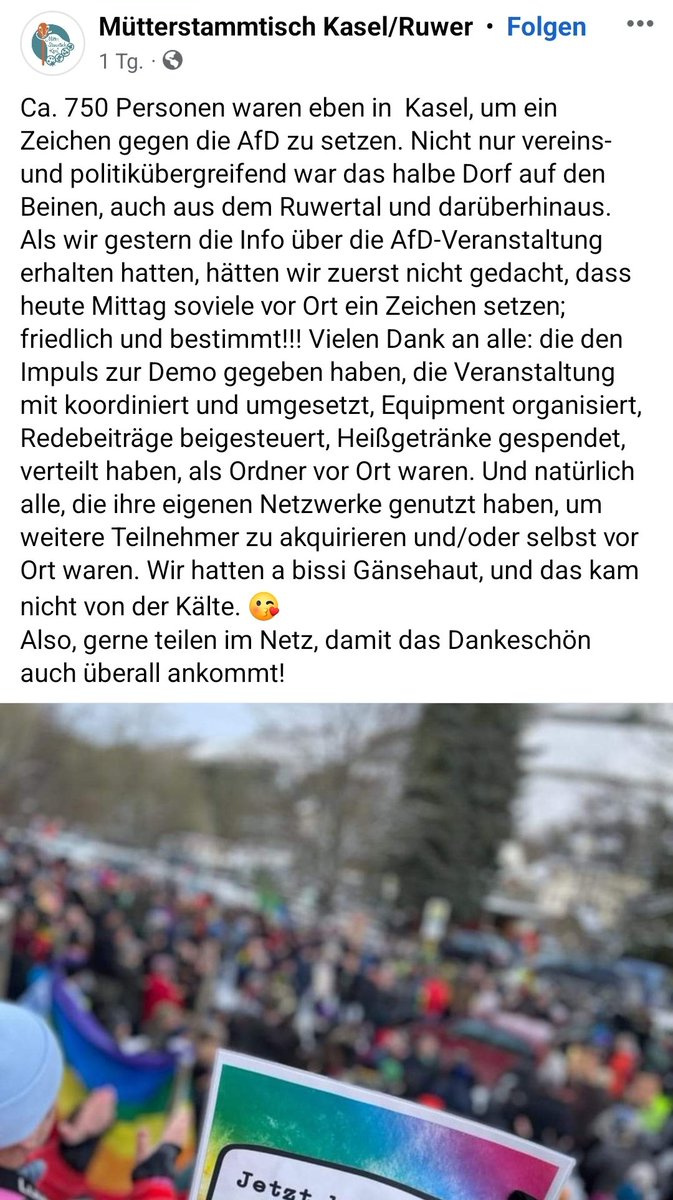 izahofmann_'s tweet photo. Kasel, ich bin so stolz auf dich
#noAfD #Kasel #AfDgehoertnichtzuDeutschland https://t.co/k5jQIZGFLR