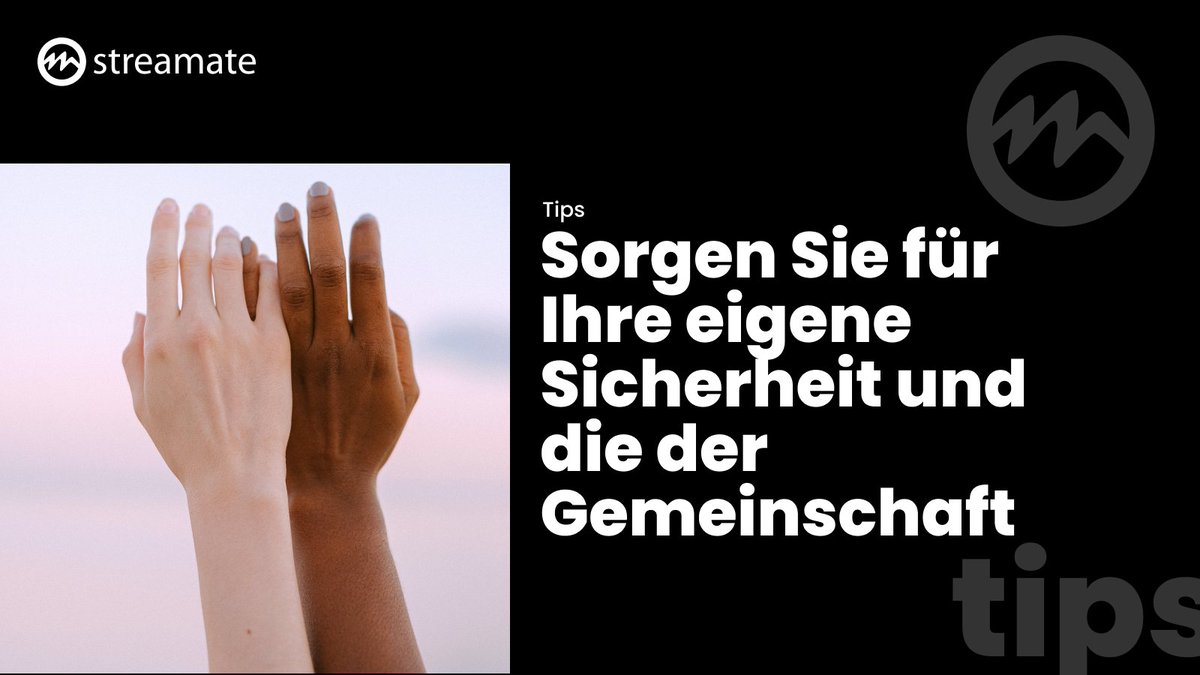 StreamateDE's tweet photo. 🛡️ Die Sicherheit aller ist von höchster Wichtigkeit! Bitte nehmen Sie sich einen Moment Zeit, um unseren Verhaltenskodex zu lesen - unseren Leitfaden für eine sichere Community. Die Einhaltung garantiert ein positives Erlebnis für alle. ❤️ #safety #community #guide #secure https://t.co/kUzQxgwDAz