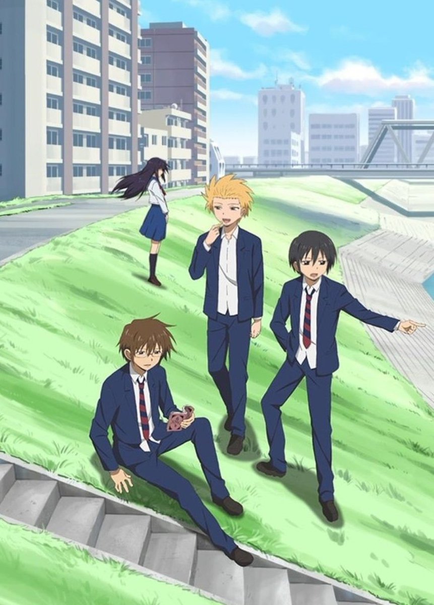 prxwbara's tweet image. 1. วัน ๆ ของพวกผมก็งี้แหละ
2. Gekkan Shoujo Nozaki-kun
3. Mashle
4. Barakamon

4 เรื่องนี้คือฮาจริงจังบอกเลย แนะนำสุดๆใครที่ต้องการอนิเมะคลายเครียด ขำจนเจ็บลิ้นปี่อะ ดูแล้วหัวเราะคนเดียวเหมือนคนบ้า 555555555555 ใครที่ยังไม่ดูต้องลองนะ ห้ามพลาด!!