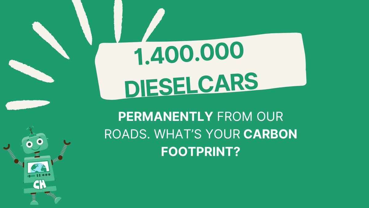 🌎 Join 1 million households in the climate change fight! They've pledged to cut 2.1M tons of CO2 yearly, equivalent to removing 1.4M diesel cars from our roads forever. Calculate your carbon footprint today and join them! 🌱💚 👉 carbon-calculator.climatehero.org #ClimateAction #JoinUs