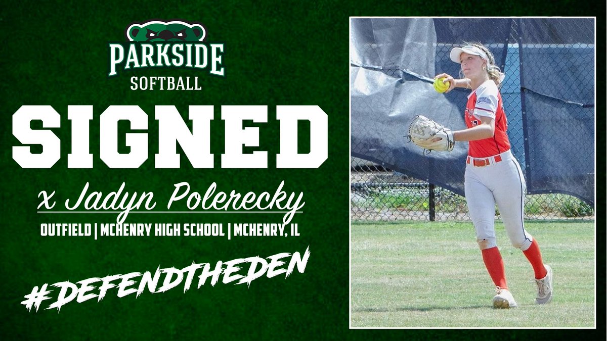 New Ranger ✍🐻 Welcome to the Parkside Family Jadyn Polerecky!