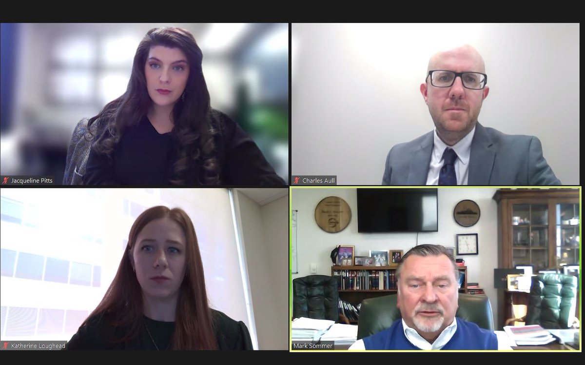 This morning, Chamber Executive Committee Member Mark Sommer of <a href="/FBT_law/">Frost Brown Todd</a>, <a href="/KELoughead/">Katherine Loughead</a> of the <a href="/TaxFoundation/">Tax Foundation</a>, and @AullCharles and <a href="/JacquelinePitts/">Jacqueline Pitts</a> of the Chamber are previewing a new report from <a href="/TaxFoundation/">Tax Foundation</a> focused on ensuring a competitive sales tax base in Kentucky.