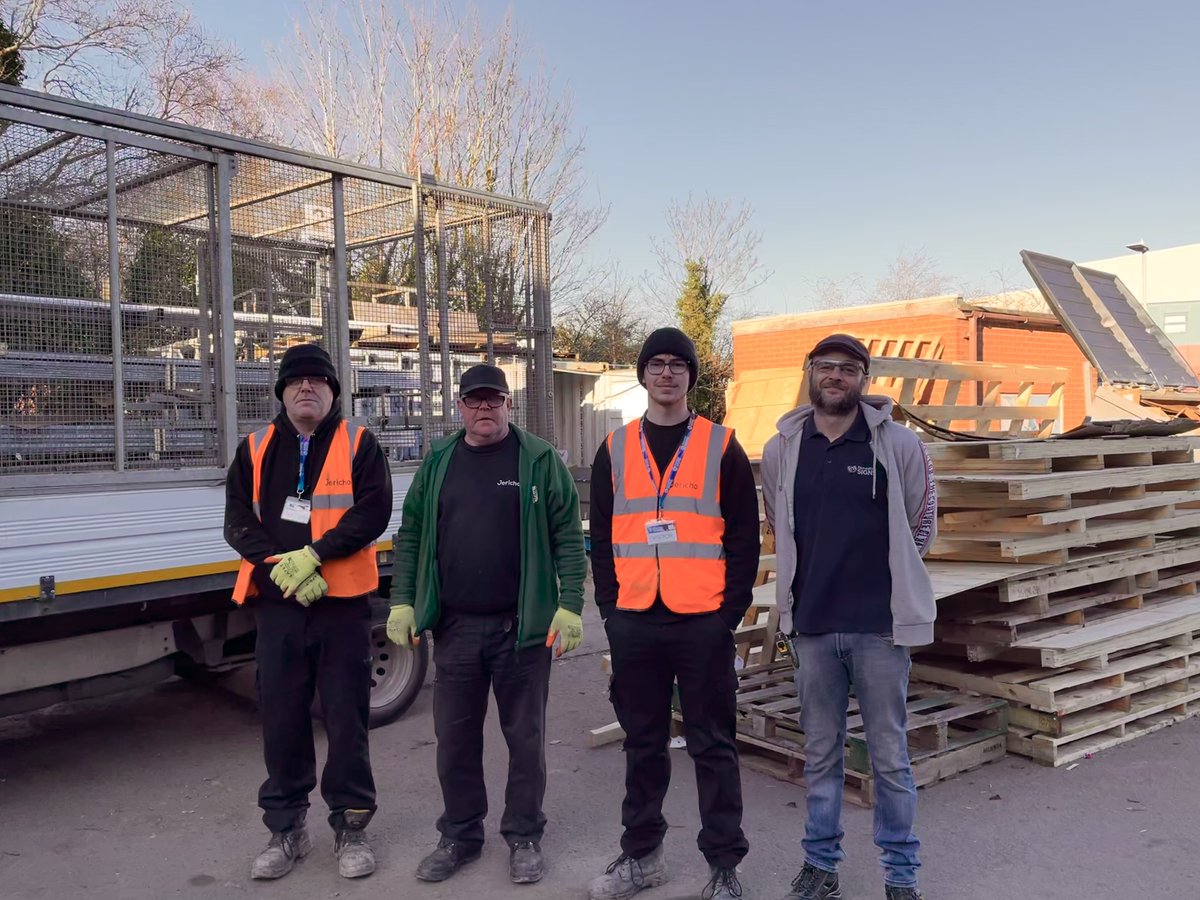 It's really important for us to support other Social Enterprises. Last week we had a collection from #TheWoodShack, a @JerichoOrg #SocialEnterprise 🪓Take a look at their page to find out more about why we chose to #BuySocial🤩 #SupportSocialEnterprises #BusinessForGood