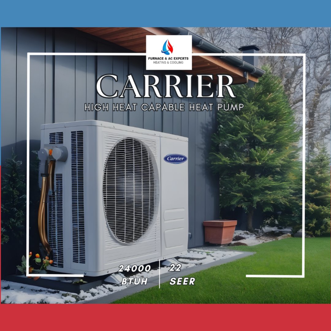 FurnaceAcExpert's tweet photo. "Unleash comfort with the cutting-edge Carrier Heat Pump. Efficiently heating and cooling your space, it's the epitome of smart climate control. Stay cozy, save energy, and embrace the future of home comfort with Carrier." 
.
.
.
. 
Furnace AC Experts 
Call: 905-595-0505 https://t.co/BCHTouc7DT