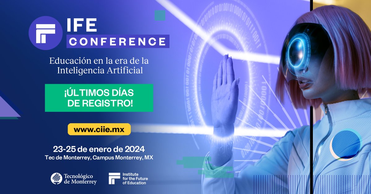 ProFuturo_'s tweet photo. 🌍✨ ¡Esta semana conmemoramos el Día Internacional de la #Educación participando en el Congreso Internacional de Innovación Educativa #CIIETec en @IFEconference!
#StayTuned: compartiremos ideas, herramientas y prácticas para la mejora de resultados en la educación.
🗓️ 24/01 https://t.co/5MinNPX06X