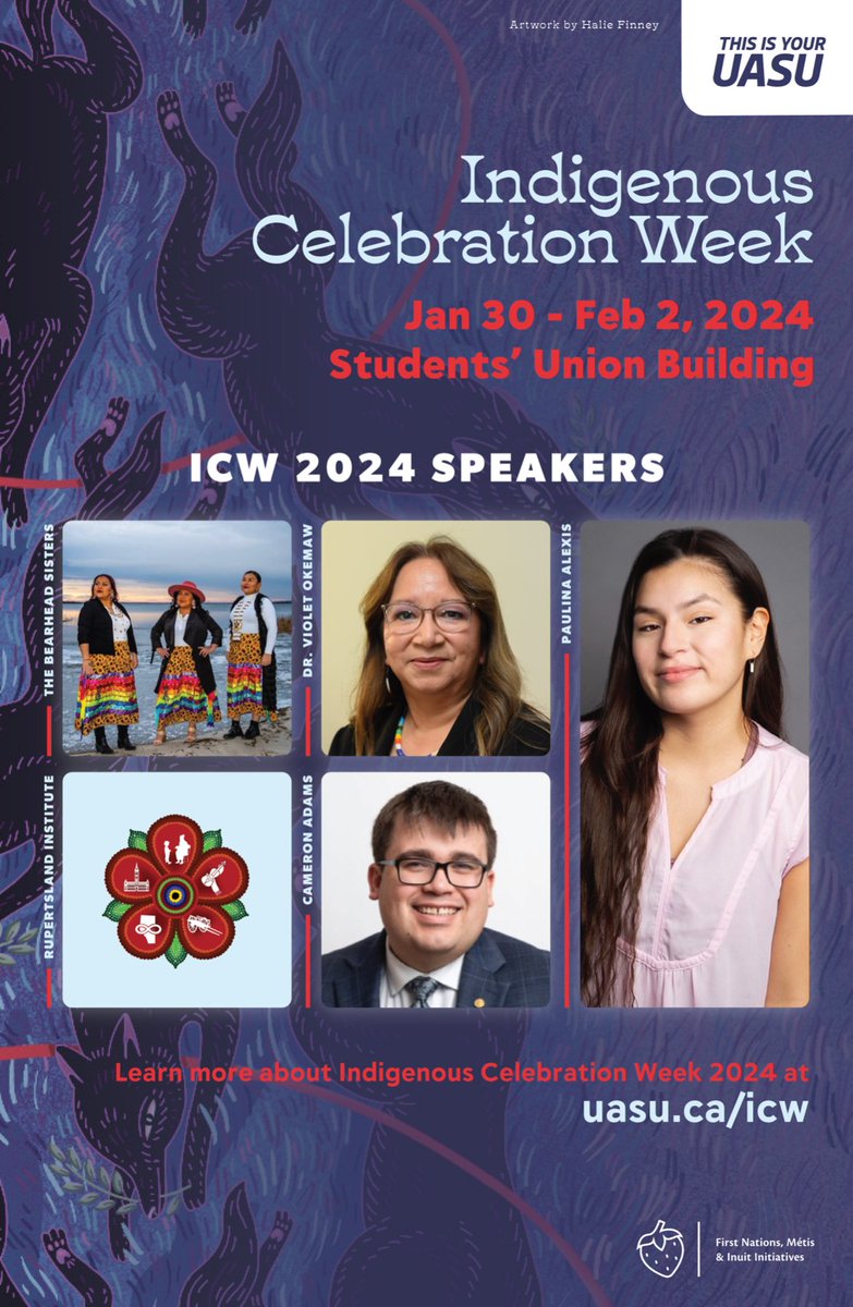 Check out this amazing set of events!! Next week UofA holds Indigenous Celebration Week, come check things out! You may even see some of our executive team there!