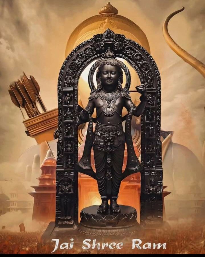 GSPanda14's tweet photo. Away from this platform for a while but can't stop myself from revisiting the same  to say everyone  #JaiShreeRam  in this auspicious Occasion &amp; ecstatic moment of today.

Jai Shree Ram 🙏🙏 https://t.co/40v3jwerVE