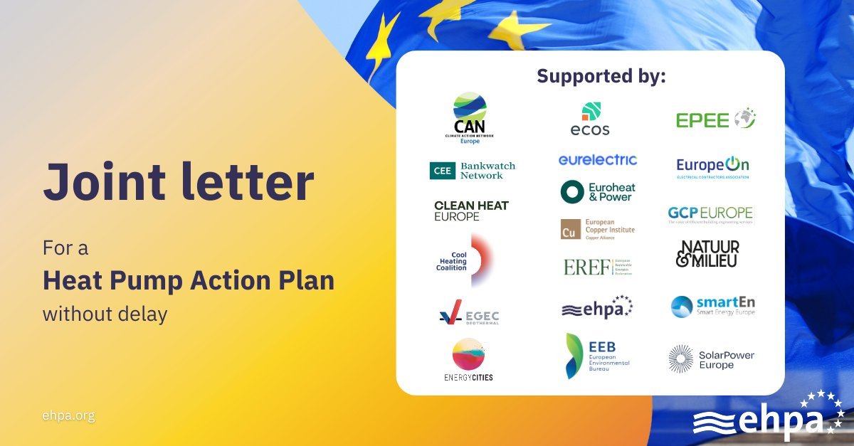 SolarPower Europe (@solarpowereu) on Twitter photo ⏰The time for the #HeatPump Action Plan is now!
We call on the <a href="/EU_Commission/">European Commission</a> to:
🌱 Make clean heating & cooling accessible for all
💼 Ensure policy clarity for jobs & investments
⚡️Help the 🇪🇺 reach energy independence
More🔎 solarpowereurope.org/advocacy/polic…
#HeatRight ⏰The time for the #HeatPump Action Plan is now!
We call on the <a href="/EU_Commission/">European Commission</a> to:
🌱 Make clean heating & cooling accessible for all
💼 Ensure policy clarity for jobs & investments
⚡️Help the 🇪🇺 reach energy independence
More🔎 solarpowereurope.org/advocacy/polic…
#HeatRight