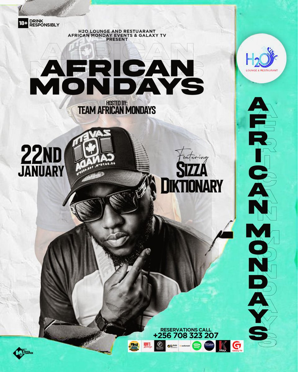 @HEBobiwine Celebrating African music tonight at h20 hosted by @Djfikie1 under #africanmondays team.