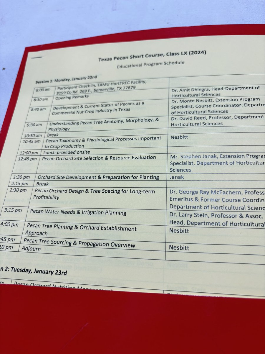 PecanTri's tweet photo. Team Arkansas is in Texas this week for the 60th annual Texas Pecan Short Course.  We’re excited to learn this week from the Texas A &amp; M staff! https://t.co/SpVTCYt3iN