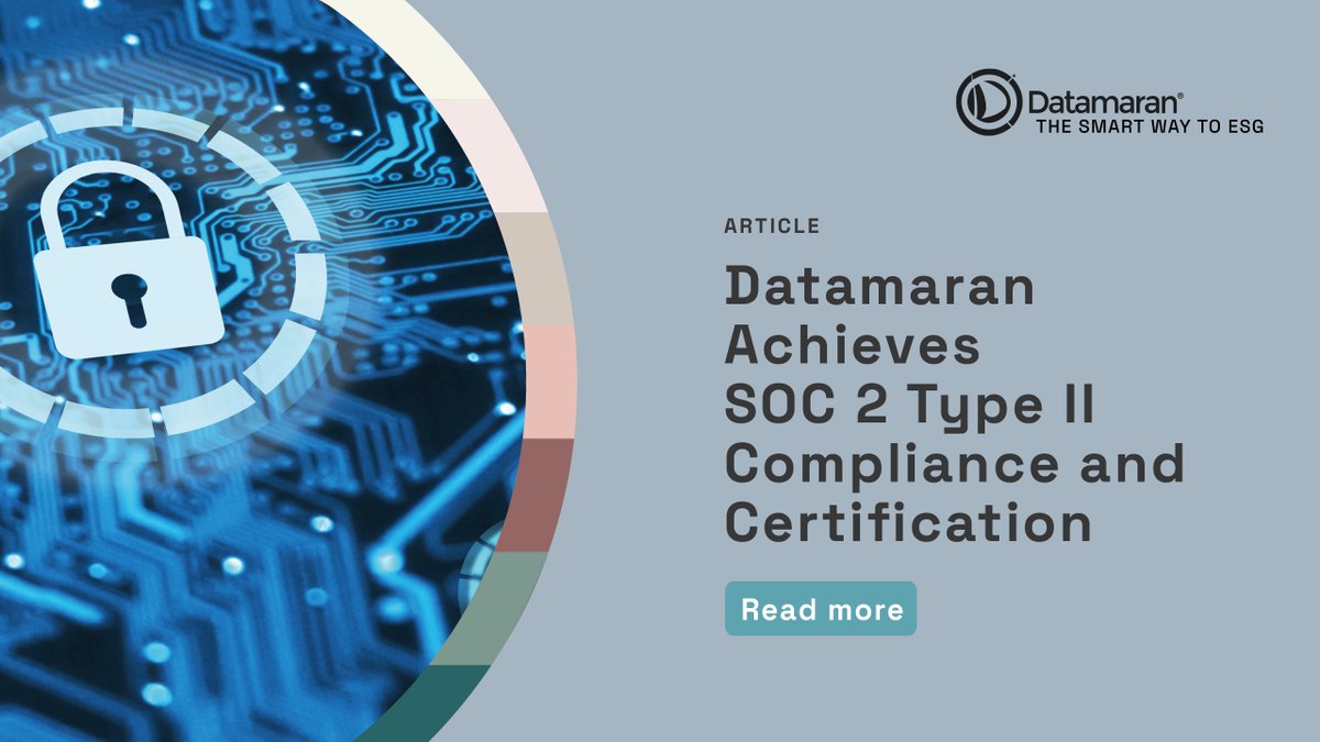 As part of our commitment to best practices in #InformationSecurity and customer #DataPrivacy, we are pleased to announce that we have achieved SOC 2 Type II certification. Read the article from our CTO and co-founder, Jerome Basdevant: blog.datamaran.com/datamaran-achi… #SOC2compliant