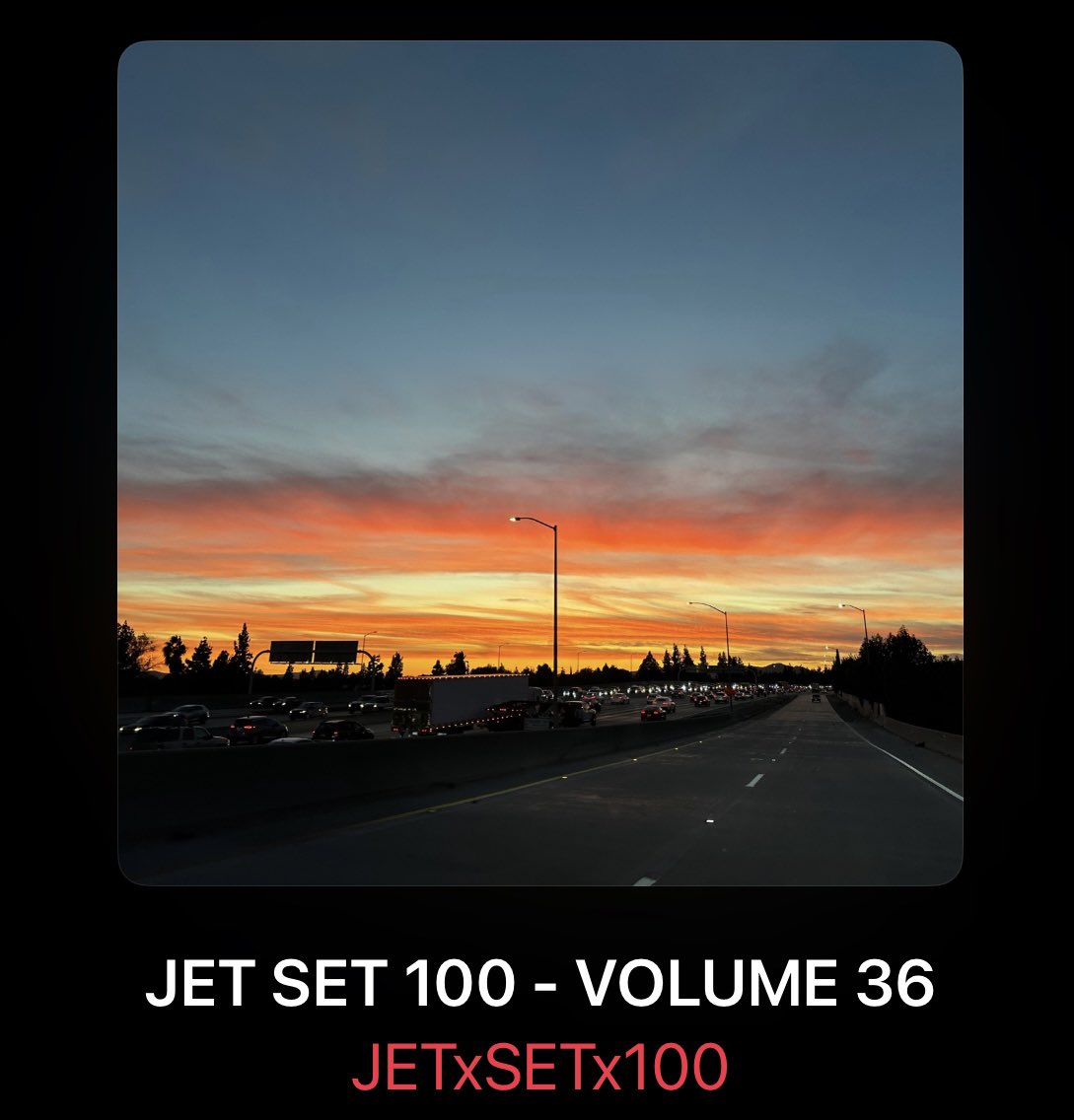 JETSET100 tweet media